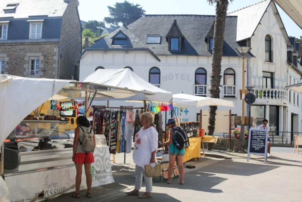 Ty Ar Mor Maison De La Mer, A 40 M De La Plage Saint-Michel-en-Grève Exteriör bild