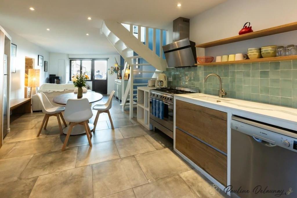 Ty Ar Mor Maison De La Mer, A 40 M De La Plage Saint-Michel-en-Grève Exteriör bild
