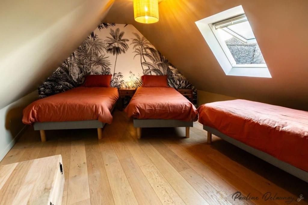Ty Ar Mor Maison De La Mer, A 40 M De La Plage Saint-Michel-en-Grève Exteriör bild