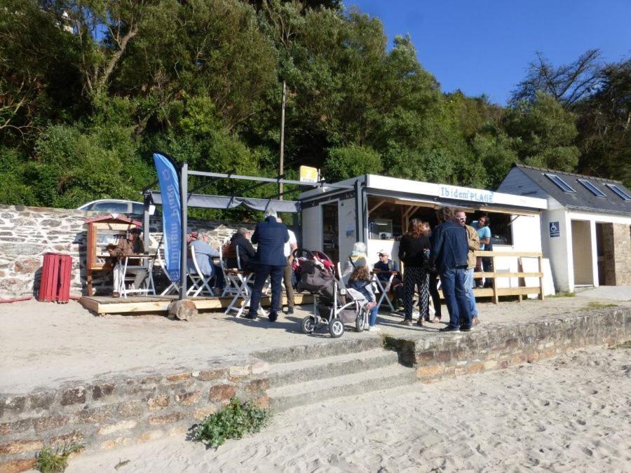 Ty Ar Mor Maison De La Mer, A 40 M De La Plage Saint-Michel-en-Grève Exteriör bild